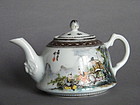 Fine Fencai Teapot by Nie Xing Sheng - Republic Period
