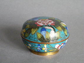 19th Century Cloisonne Enamel Box - Guangxu 1875-1908