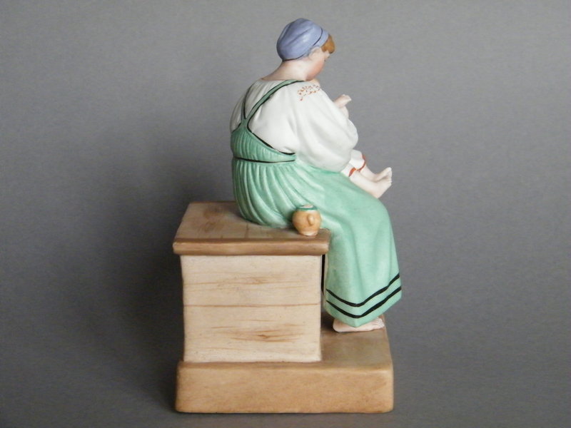 Fine 19C Russian Porcelain Figure Group Gardner Moscow