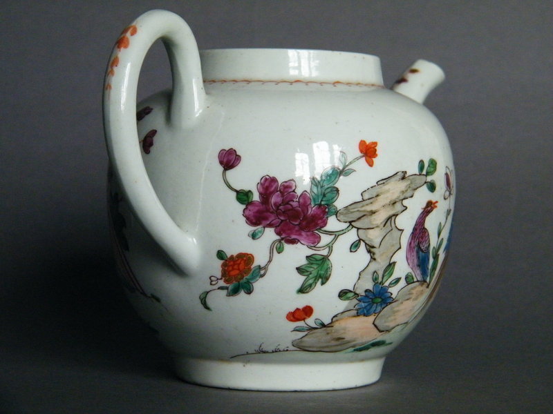 Fine &amp; Rare 18th Century Liverpool Porcelain Teapot