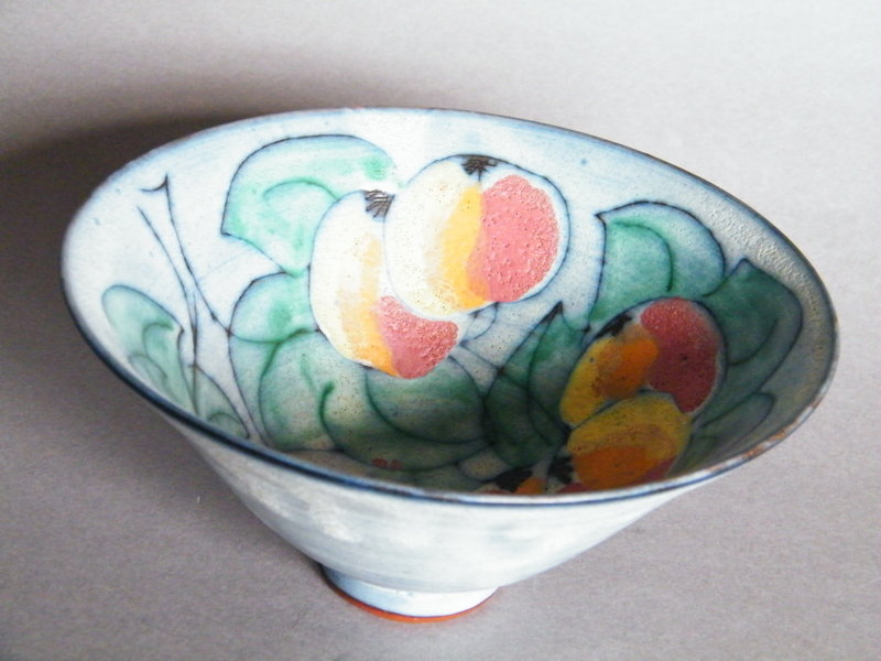 Rare Studio Pottery Bowl by Tessa Fuchs (1936-2012)