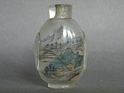 Chinese Inside Painted Glass Snuff Bottle, c 1880-1920