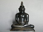 Fine and Rare 18th/19th Century Seated Bronze Buddha from Sri Lanka