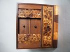 Japanese Export Marquetry Cabinet, Meiji Period (1868-1911)