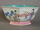 19th Century Chinese Famille Rose Porcelain Bowl, Tongzhi (1862-1874)