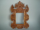 Early 19th Century Carved Chinese Export Mirror Frame