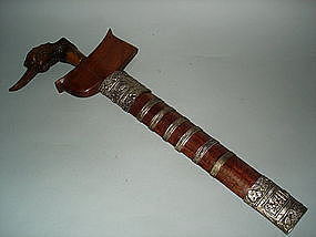 Fine Malayan "Kingfisher" Kris with Pamir Blade  19-20C