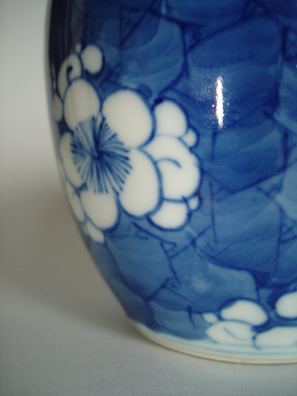 Kangxi style Prunus Pattern Jar - early 20th Century