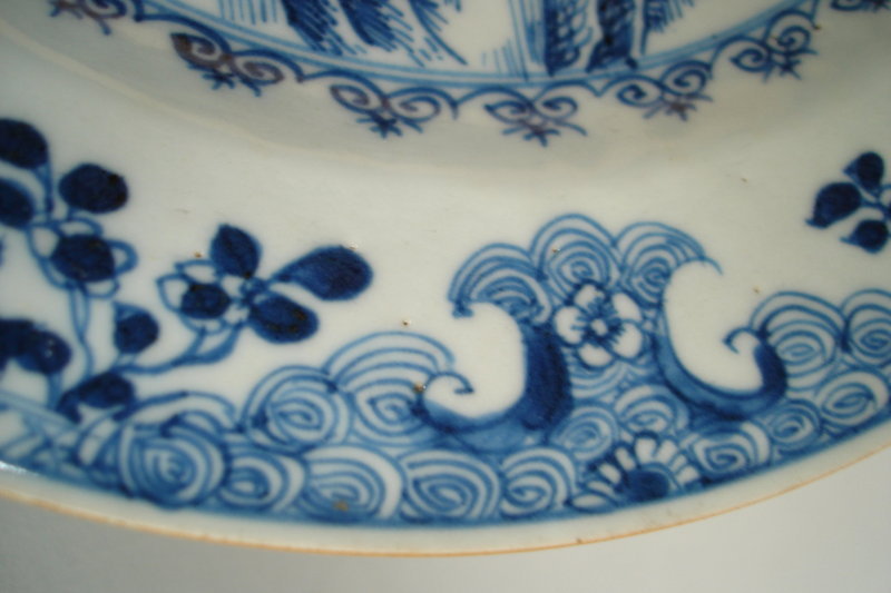 Early 18th Century Chinese Export Plate circa 1730-1750