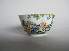 Early 18 Century Famille Rose / Fencai Bowl - Yongzheng