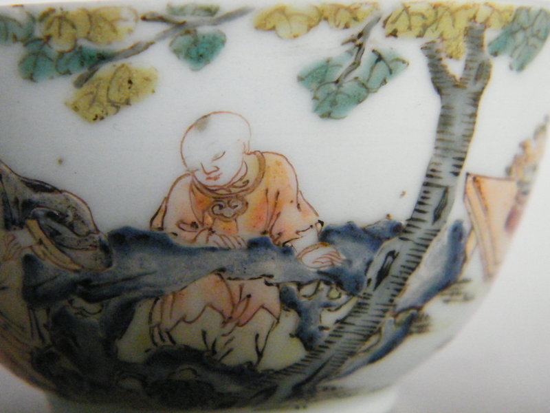 Early 18 Century Famille Rose / Fencai Bowl - Yongzheng