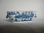 Mid 18th Century Chinese Export Tureen Base, circa 1750