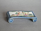 18th Century Famille Rose Scholar's Ink Stand, Qianlong