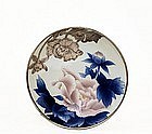 Meiji Japanese Studio Plate Shofu w Silver