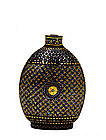 Meiji Japanese Imperial Lac Burgaute Lacquer Pearl Snuff Bottle