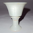 A Rare and Exquisite Yuan-Styled Rotating Stem-Cup