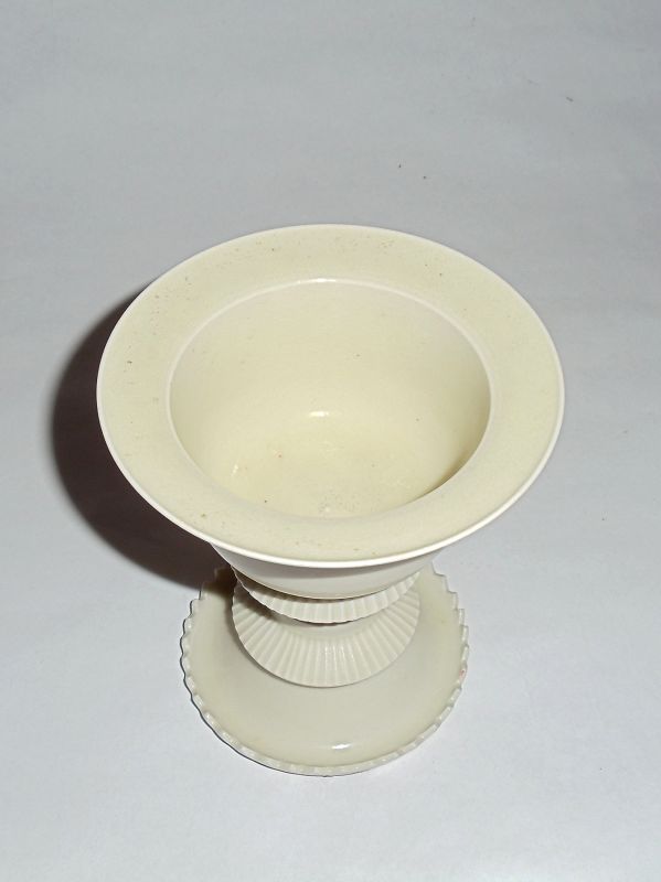 A Rare Dingyao White Glazed Lotus-Shaped Stem-Cup