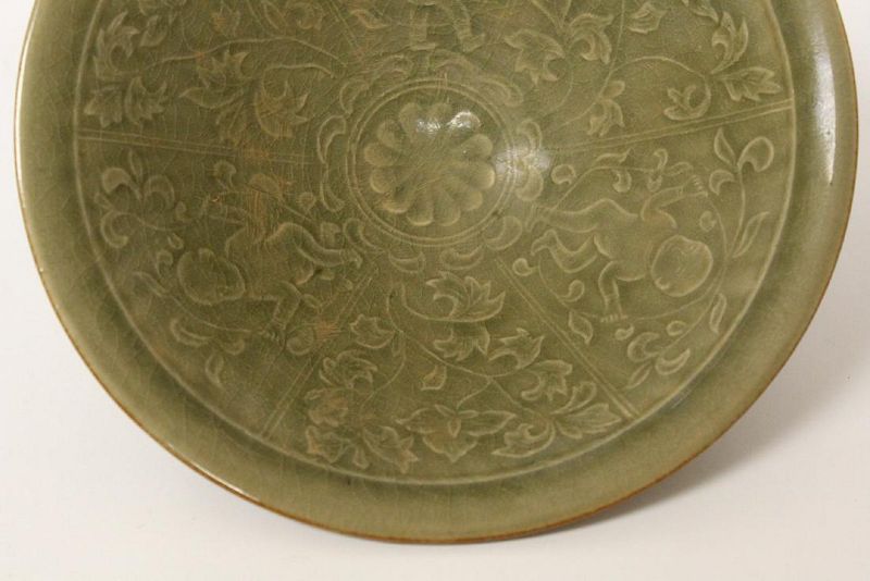 A Rare &amp; Exquisite Song Dynasty Yaozhouyao Celadon Bowl