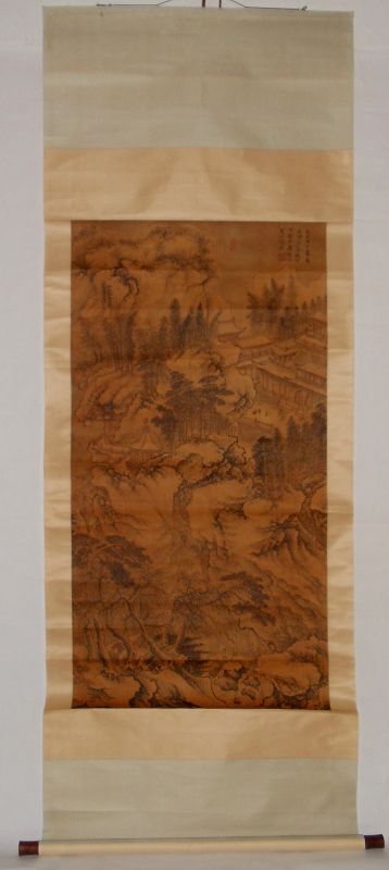 Life in Summer Mountains / Wang Meng (1308-1385)