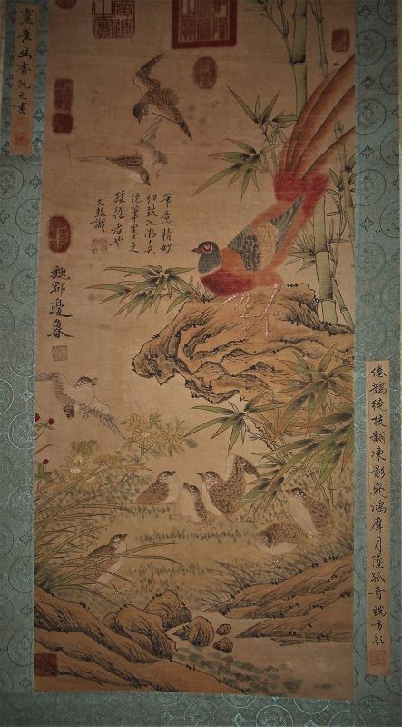 A Peasant and Quilts Heralding a Peaceful Spring /Bian Lu