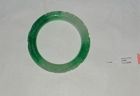 A Rare Vintage Jadeite Bracelet w. Apple Green Hues