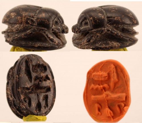 Ancient egyptian scarab for Amenophis III