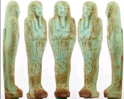 Shabti of the Priest Sematauitefnakht - ca. 13,8 cm a. 5,43 inches