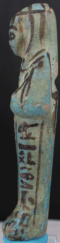 Ancient egyptian fayence ushabti of Osiris &quot;Tanethut&quot; 12cm
