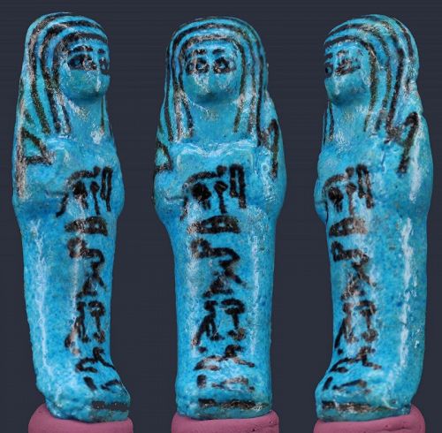 Shabti for "Pakaru" or"Ahanéferamon" Cache II 1891