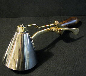 Gilchrists' Brass & Nickel Plated #33 Ice Cream Scoop