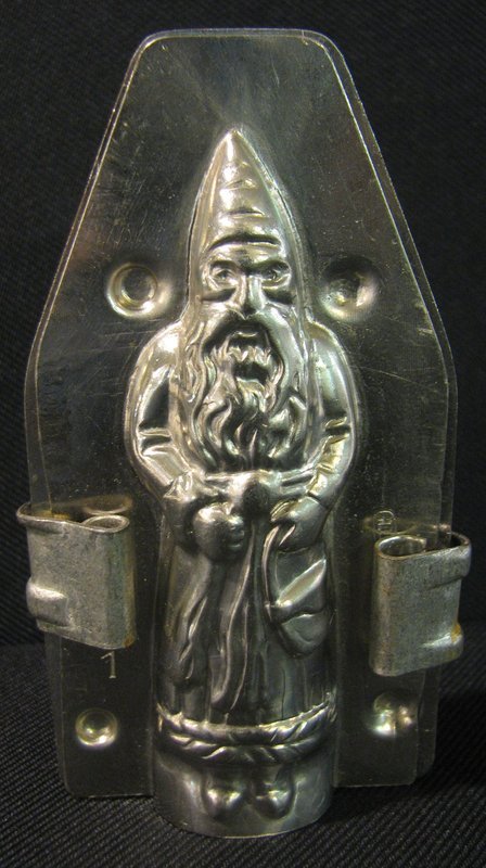 Early German Father Christmas Chocolate Mold