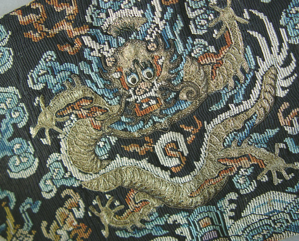 Antique Chinese Cuffs from Dragon Robe