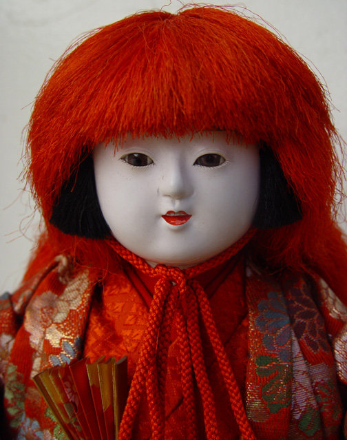 Japanese Gosho Ningyo,  Shojo Noh Doll