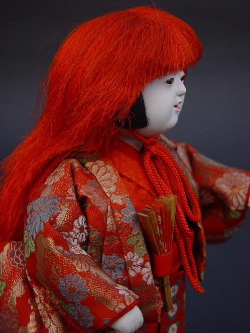 Japanese Gosho Ningyo,  Shojo Noh Doll