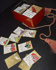 Gorgeous Japanese Karuta Cards Set