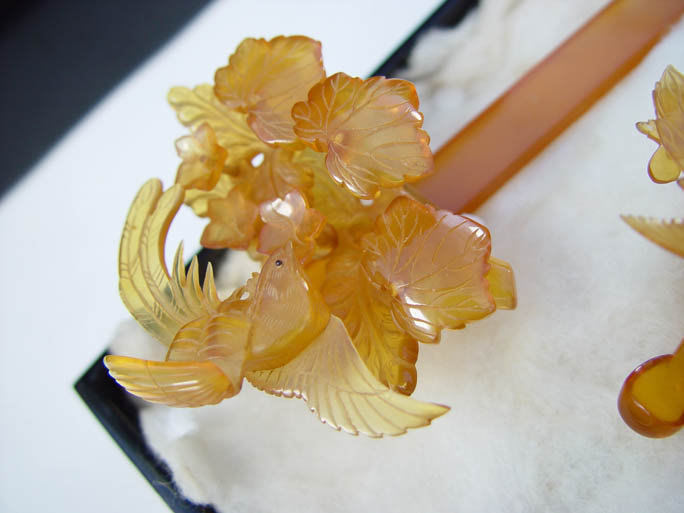 Antique Bridal Kanzashi Set, Japanese Hair Ornament