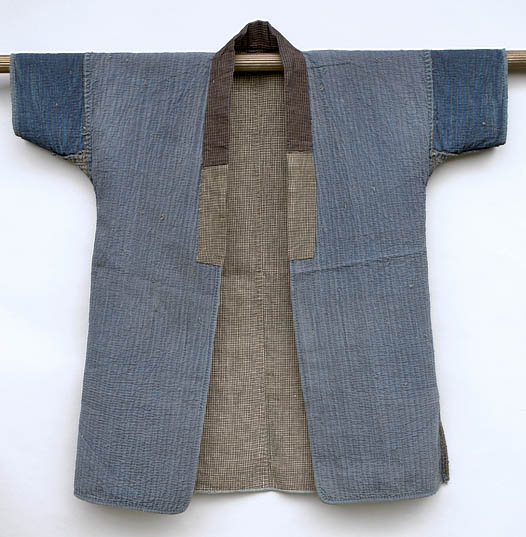 Antique Japanese Cotton Jacket, Sashiko Stitches