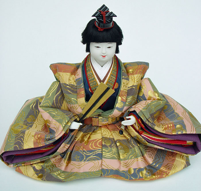 Imperial Court Musicians of Japanese Hina Dolls