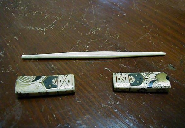 Kanzashi, Old Kogai Japanese Hair Pin