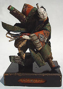 Japanese Takeda Ningyo Samurai Doll, Canon
