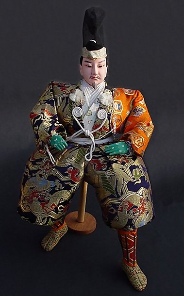 Japanese Samurai Doll, Large Musha Ningyo 22 inches