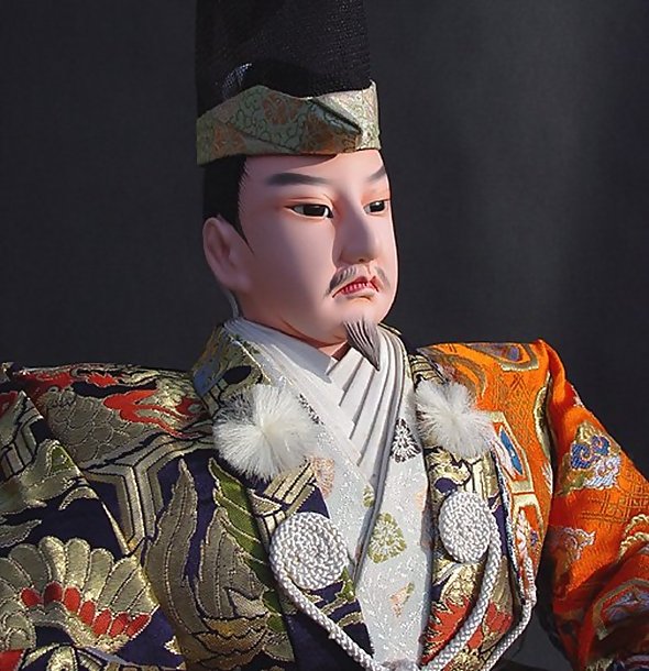Japanese Samurai Doll, Large Musha Ningyo 22 inches