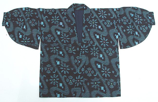 Japanese Kasuri Kimono Jacket