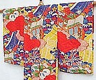 Baby Girl's Padded Silk Kimono