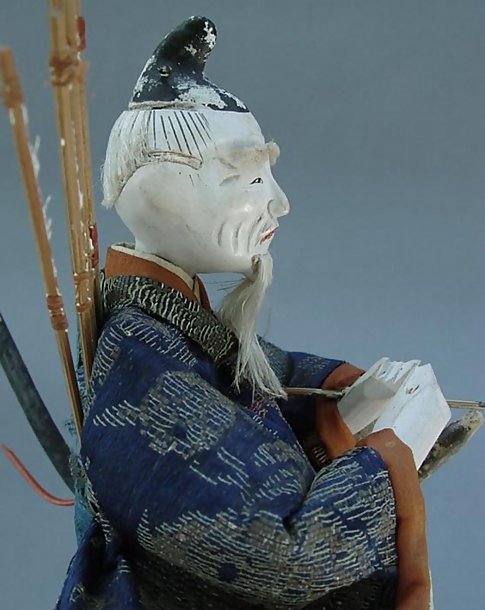 Old Samurai Zuishin Hina Ningyo Dolls