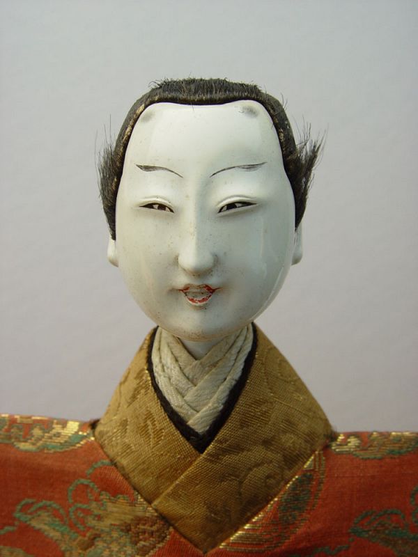 Standing Hina Dolls, Japanese Tachi-bina Ningyo