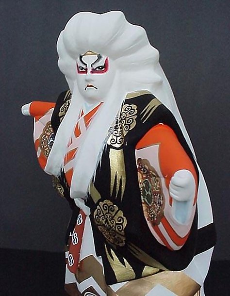 Large Hakata Doll, Noh &quot;Shishi-mai&quot; Dance