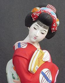 Lovely Hakata Geisha Doll