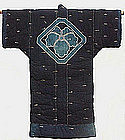 Kimono Style Indigo Futon Night Cover Crest