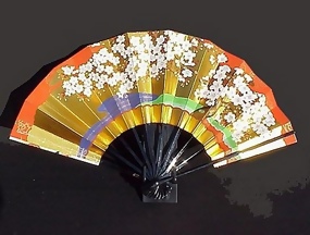 Japanese Dancer's Fan